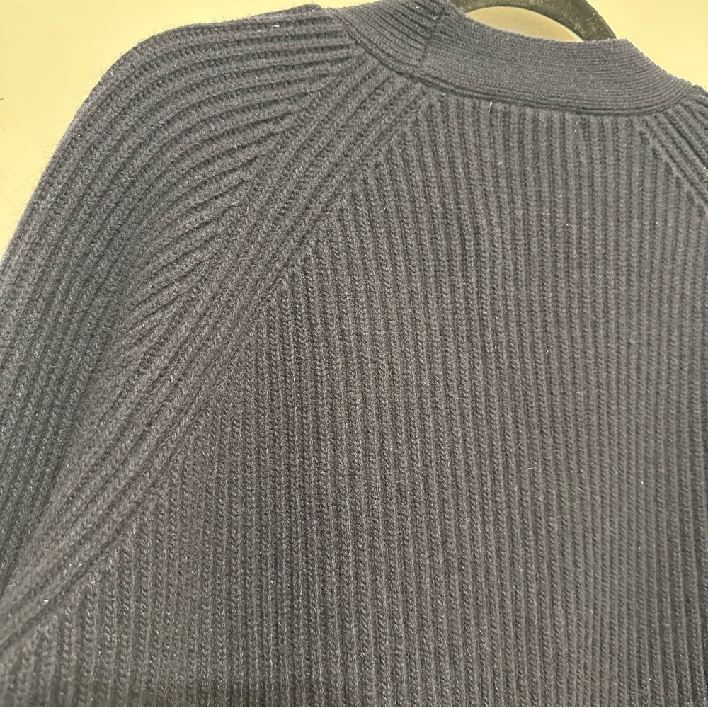 Edmmond Studios Ribbed Wool Button Front Cardigan… - image 4